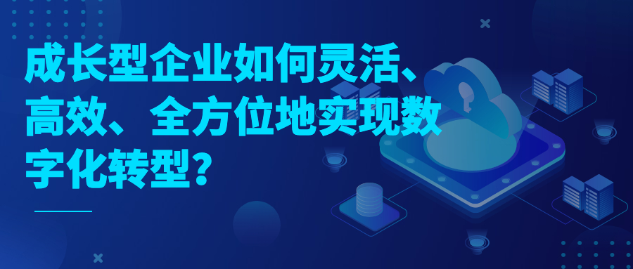 成长型企业如何灵活、高效、全方位地实现数字化转型？