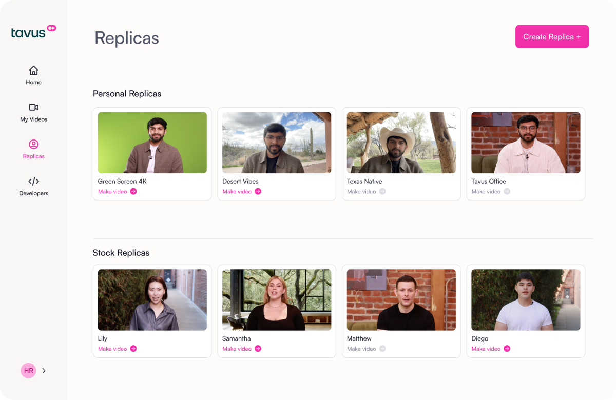AI 生成视频创业公司 Tavus 融资 1800 万美元，将面部和语音克隆引入任何App