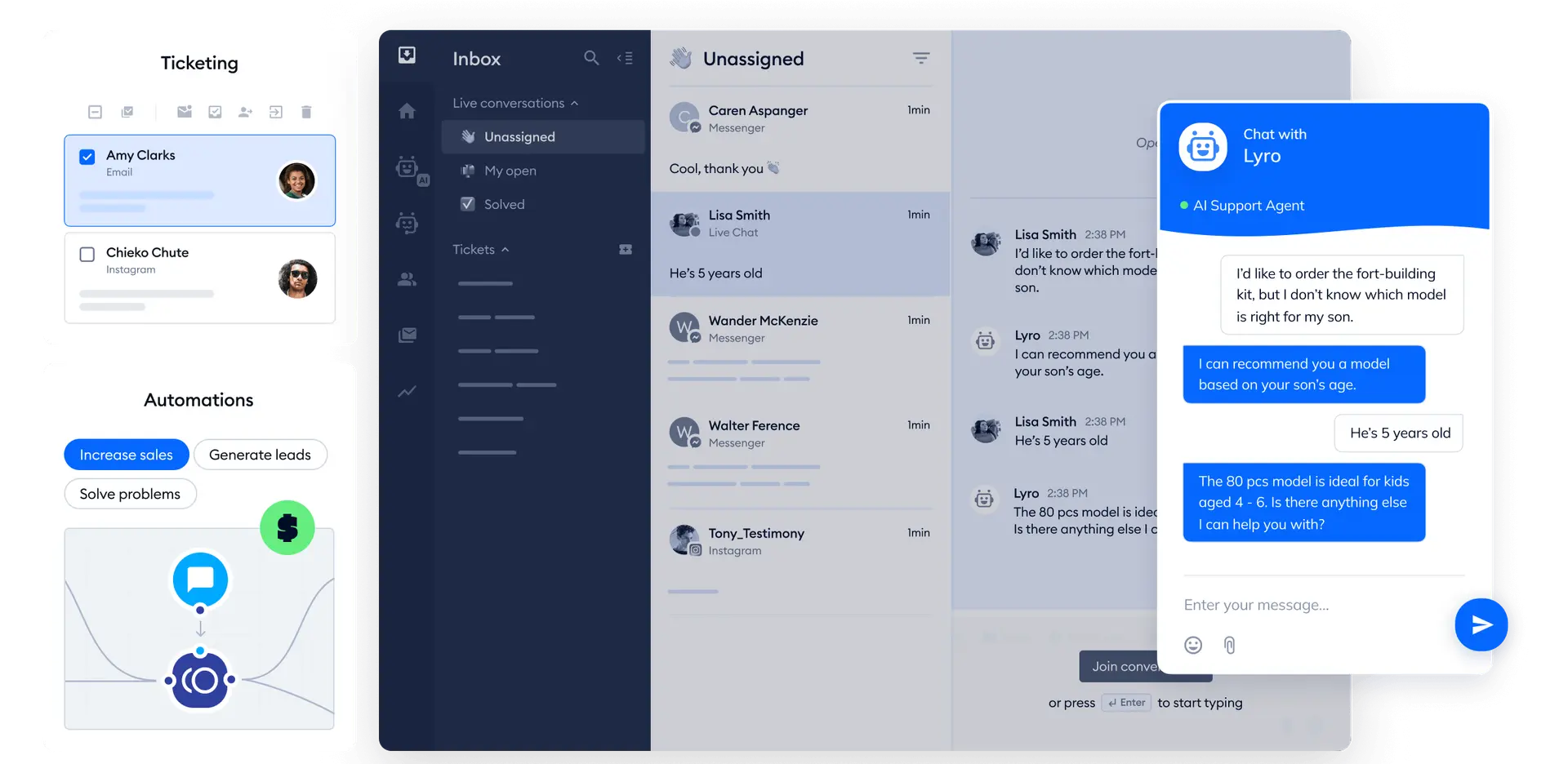 AI 人工智能助力客服 Tidio推出 Lyro AI Chatbot